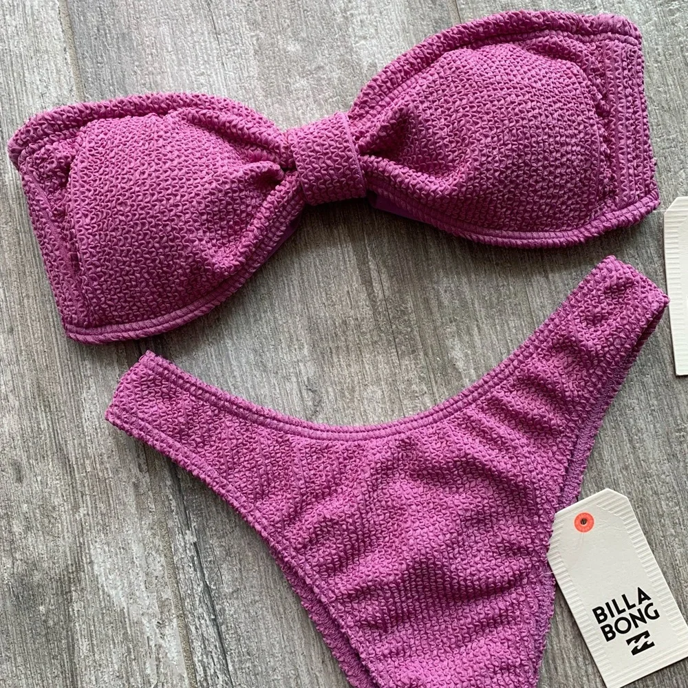 🔥🔥BILLABONG - SUMMER HIGH BANDEAU HIKE SET🔥🔥 - Picture 5 of 8